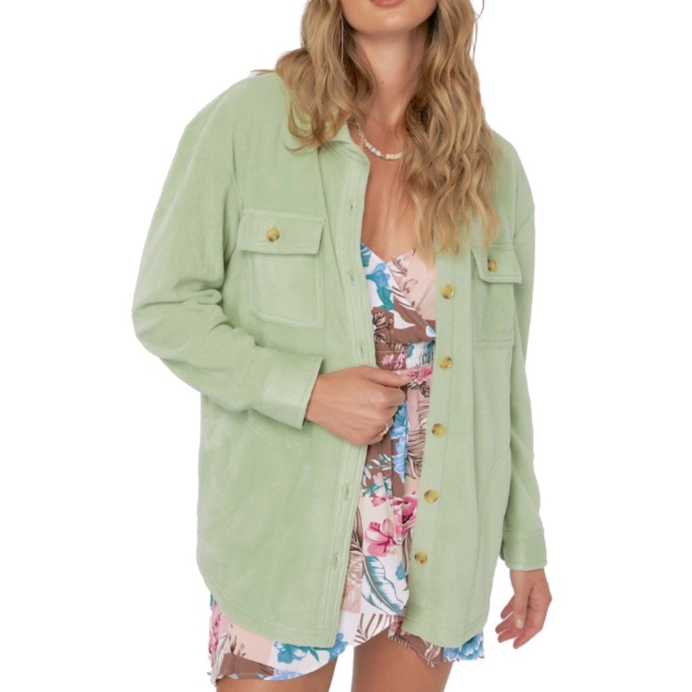O’Neill Collins Solid Superfleece Shirt Jacket